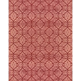 Area Rug in Red