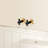 2 Pieces J-Hook Round Base Wall-Mount Robe/Towel Hook In Black Gold-119559645