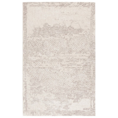 Malinka 101 Hand Tufted Wool; Cotton Abstract Rug