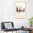 Toile avec cadre en bois beige n'est pas disponible