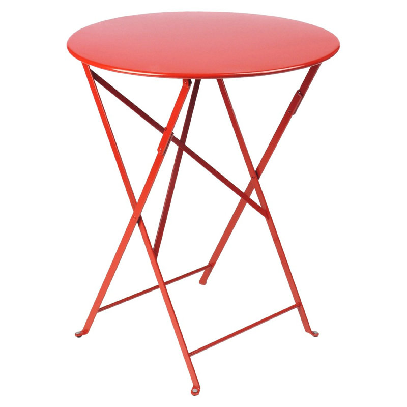Bistro Outdoor Round Bistro Table, Cotton, 29" H x 24" W x 24" L