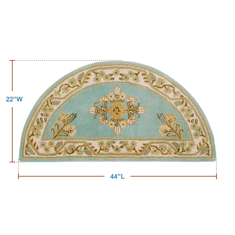 Innocenzio Hand Tufted Wool Oriental Indoor Rug