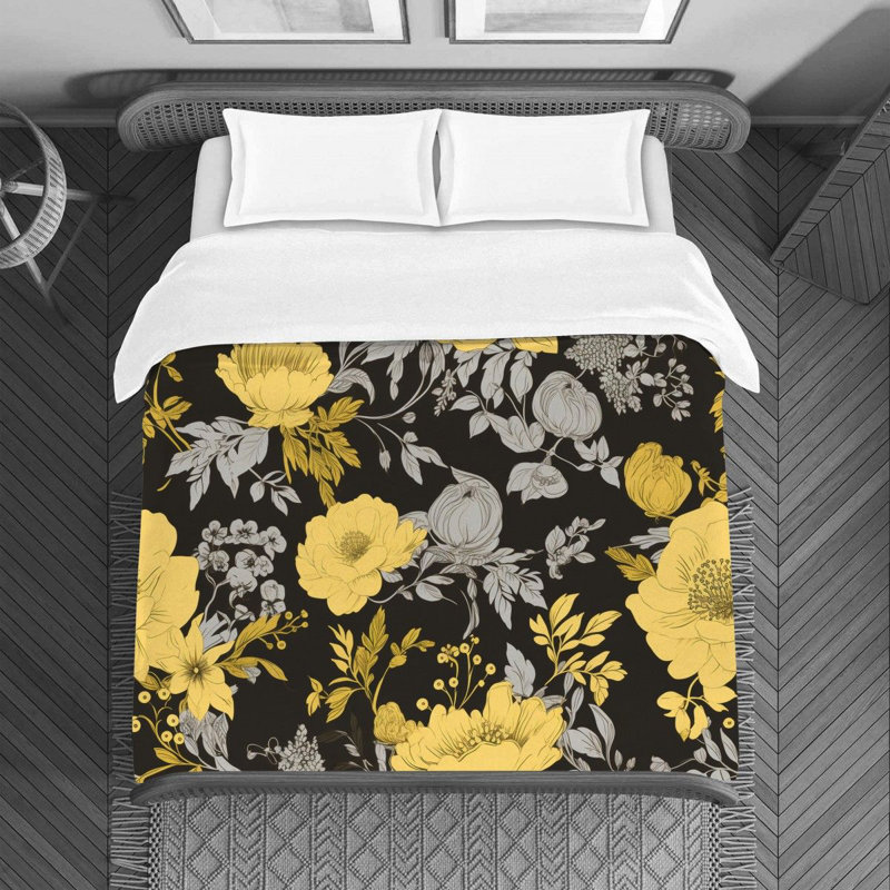 Floral Bedding, Twin Duvet Cover
