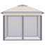 Auvent avec moustiquaire et sac de transport Outsunny Pop Up-119212627