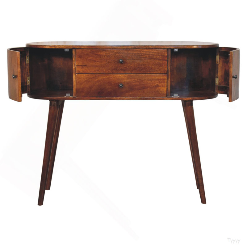 Console châtaignier en bois massif