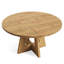 Table de salle à manger de 47 po en bois massif pour 4 à 6 personnes-257523029