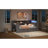 Multi-functional Pine Wood Platform Bed Modern Style For Bedroom Elegance