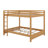 Queen Size Bunk Bed With Ladder And Trundle-792271754