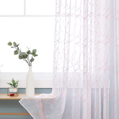 Lynn Semi Sheer Curtain Pair