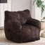 Fauteuil à billes en velours côtelé doux et moelleux rempli d'éponge à mémoire de forme-1413997847