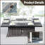 27'' H x 71'' W Propane Outdoor Fire Pit Table-132135062
