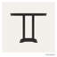 POLYWOOD Round Farmhouse Counter Table-11114383-11114390