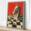 Knight's Gambit Geometric - Wrapped Canvas-1421082149-1421082171