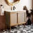 Classe 36" Freestanding Bathroom Vanity in Natural Oak with Sink Top-1857473948-1857473921-1857473920