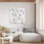 "Grey Misty Leaves Square I (Square)" par Lanie Loreth-41413742-161734469-259044006