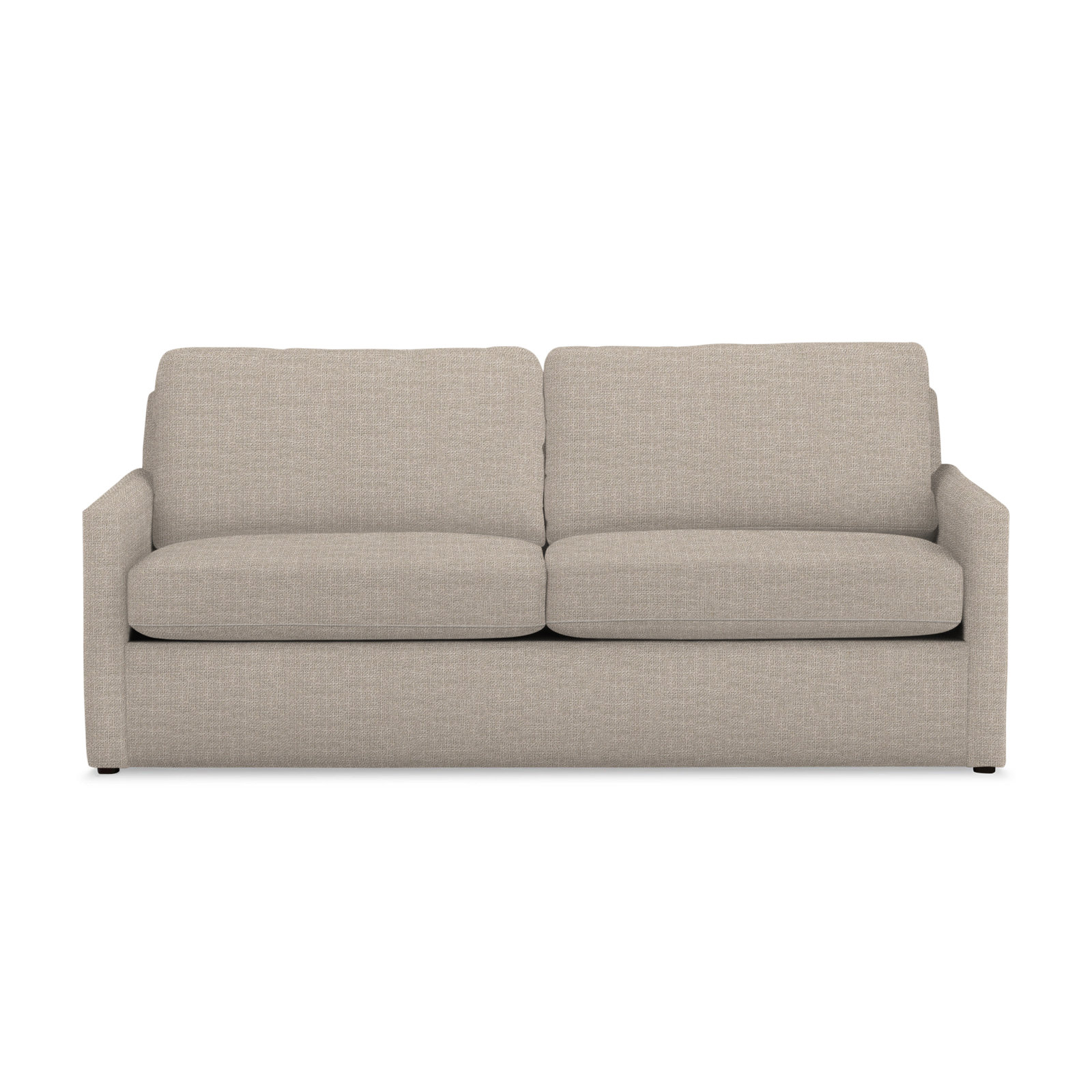 Savannah 85'' Upholstered Sofa, Conversation Ivory Basketweave