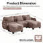 Canapé modulaire en U avec repose-pieds-58511459