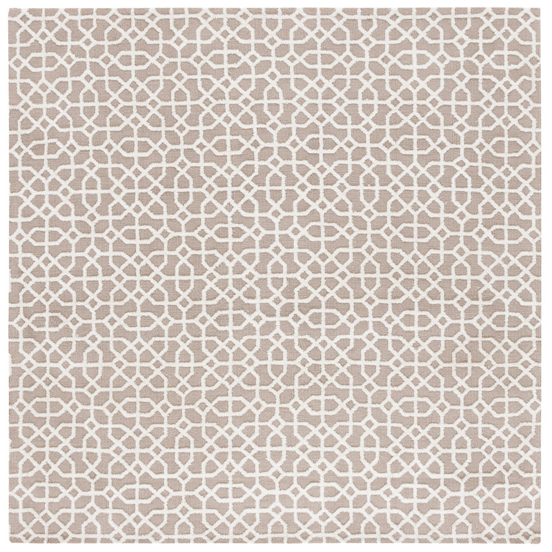 Makaylynn Performance Performance Geometric Rug, Square 6'