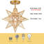 Plafonnier encastré Gold Star