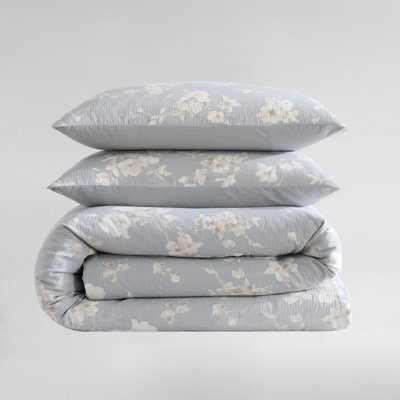 Calvin Klein Eternity Floral Cotton Reversible Comforter Set
