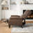Faux Leather Pushback Recliner Chair For Living Room Bedroom RV