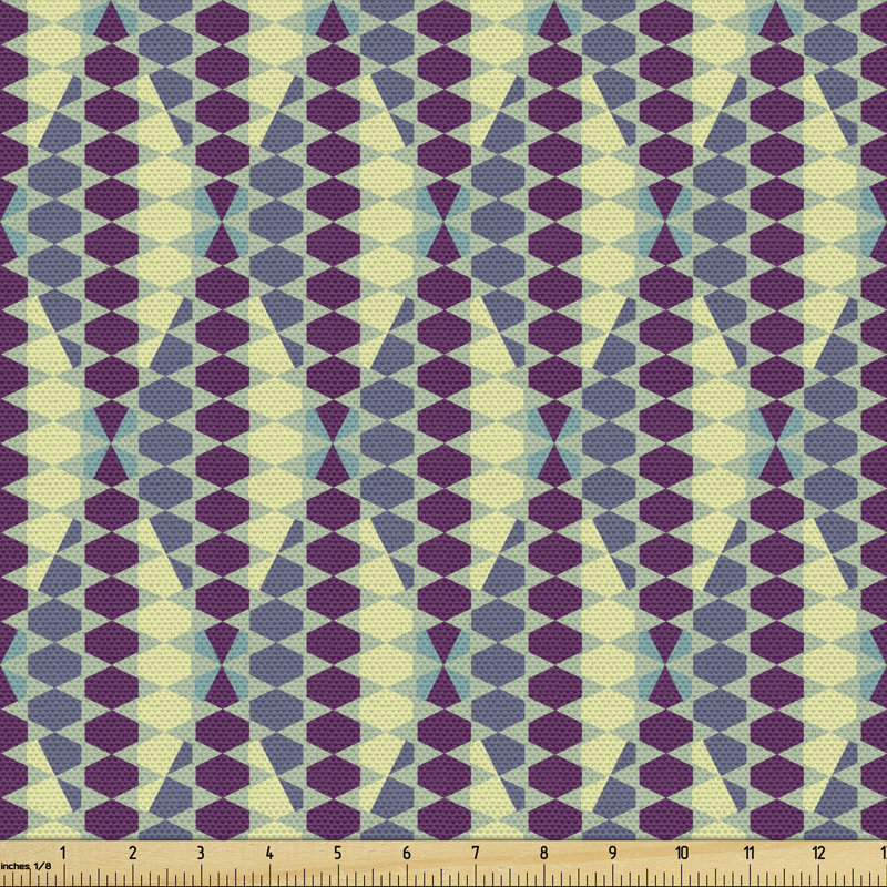 Tissu rétro Ambesonne, l 36 po x L 58 po