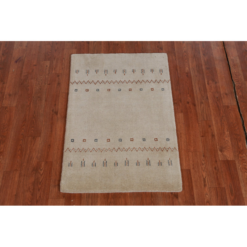 Tribal Gabbeh Indian Accent Rug 2x3