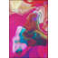 Tapis tissé rose pastel lavable à la machine-1034371904