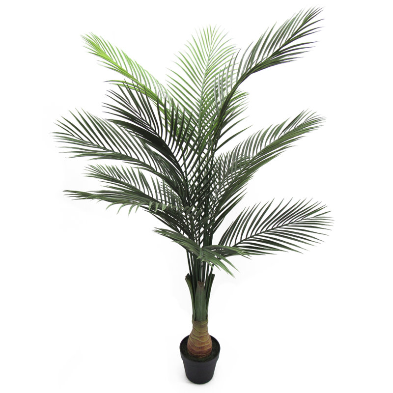 60" Artificial Bottle Palm Tree in Pot