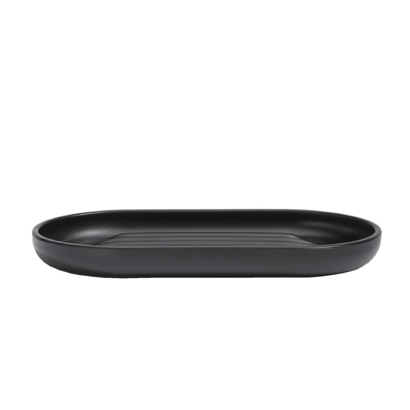 Recycled Soap Dish - Made in UK, Black