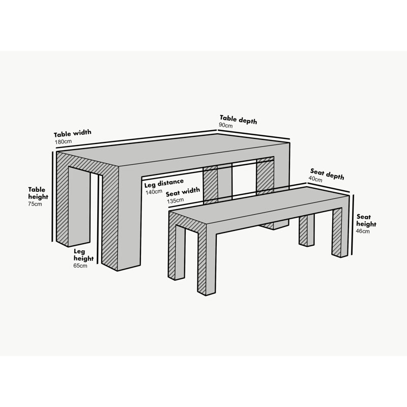 Mourits 8 - Person Dining Set