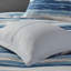8 Piece Printed Seersucker Comforter And Quilt Set Collection Blue Full/Queen-117508633