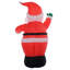 Waving Santa Claus Inflatable Figurine
