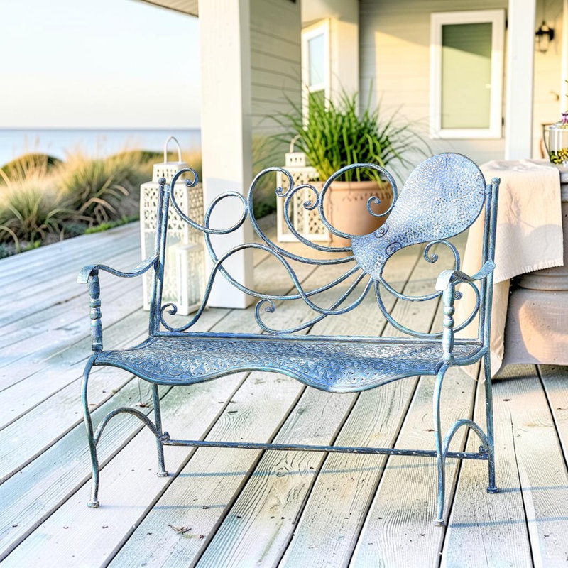 Ziemba Iron Outdoor Bench