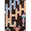 Tapis unique en laine et en coton tissé à la main 7 pi 1 po x 11 pi One Age of a Kind Kind