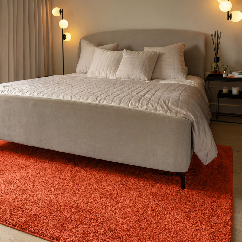 Abstract Machine Tufted Shag Area Rug, 190cm x 280cm