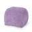 Spongy Microfiber Square Pouf, Lavender, Extra Plush Seating For Comfort And Style In Any Room-1261927933