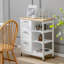Wood Bar Cart