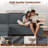  Bergvin 74.8" Upholstered Sleeper Sofa -1020432139