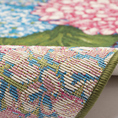 Shelton Hydrangeas Indoor/Outdoor Mat