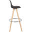 Ayala Upholstered Counter Stool with Solid Wood Frame-1663993984