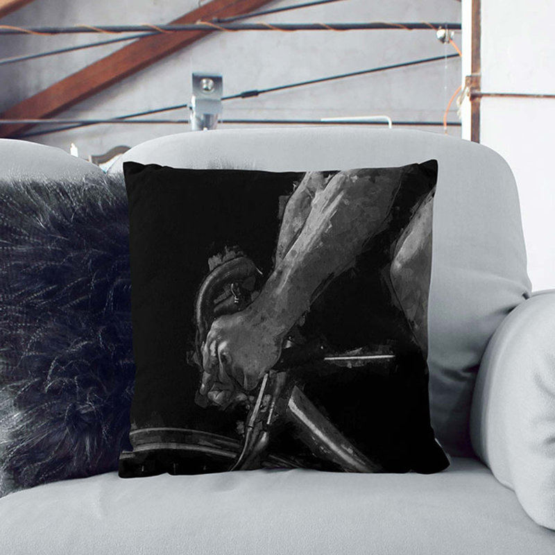 Square Cushion, 55cm H x 55cm W x 20cm D