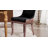 Chic Mid-Century Dining Chair Set(Set Of 2) - High Back Support, Solid Wood Frame, Bronze Accents-1431293418