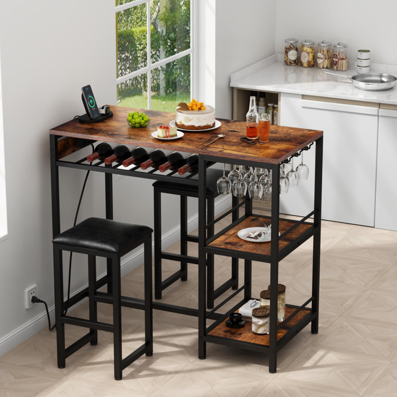 Aleks 19.69'' Bar Cabinet