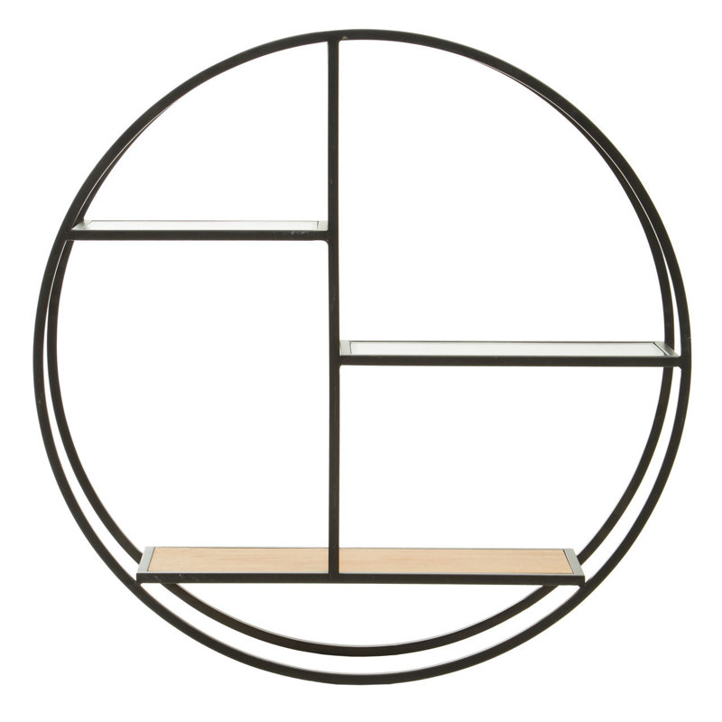 Shreya 3 Piece Circle Accent Shelf