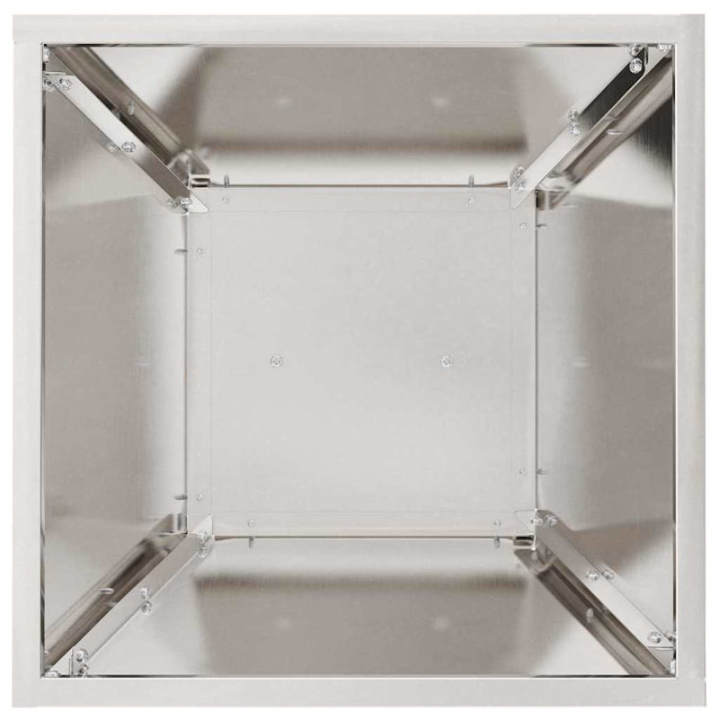 Pillar Planter Garden Outdoor Decor Modern Display Stand Terrace Holder, 73cmH x 35cmW x 35cmD