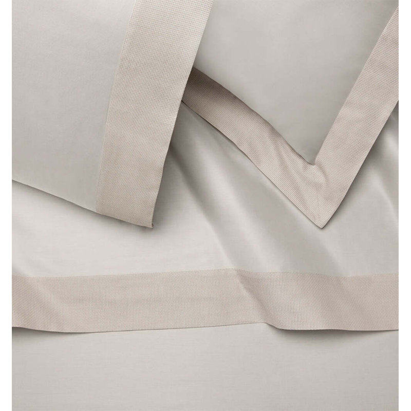 Carlotta Flat Sheet, Queen Flat Sheet, Taupe
