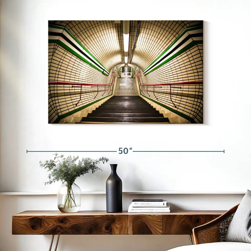 Lilie Subway Staircase, 26" H x 39" W