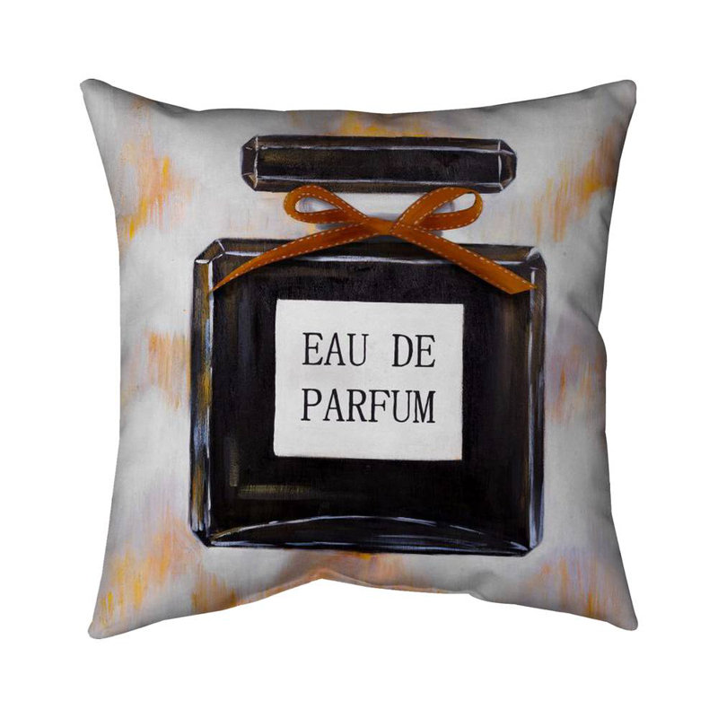 Perfume - 26"x26" Throw pillow - Poly twill - Print on demand