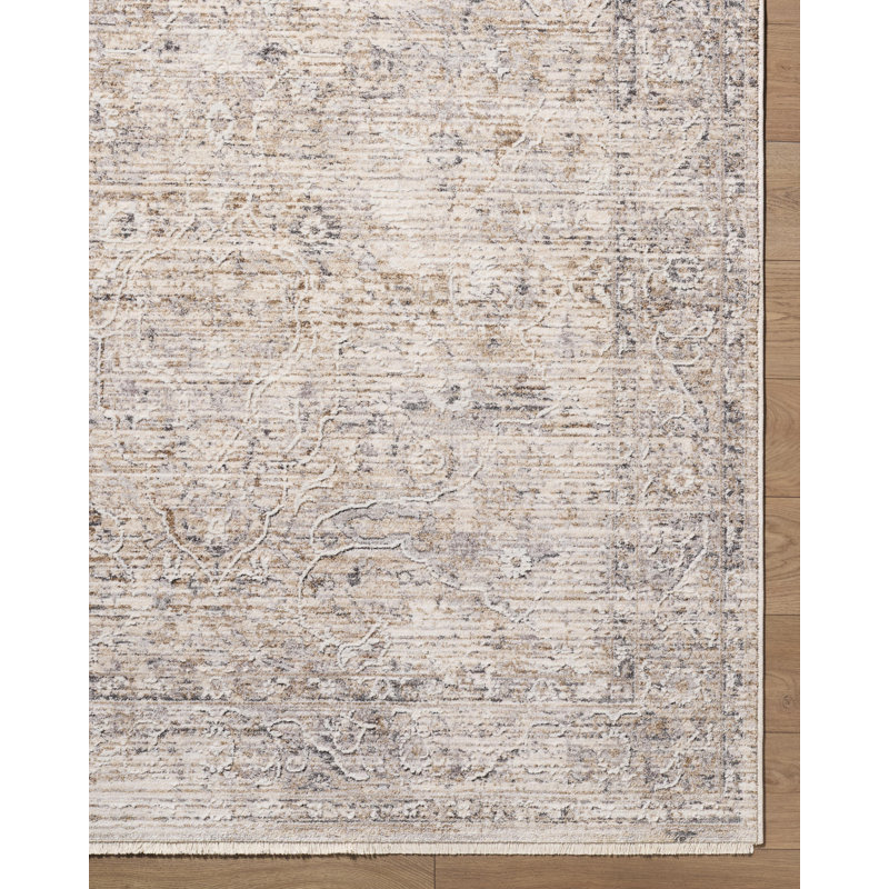 Brynner Machine Woven Rug, Black/Brown/Beige/Tan/Gray/Cream, Rectangle 6'7" x 9'6"